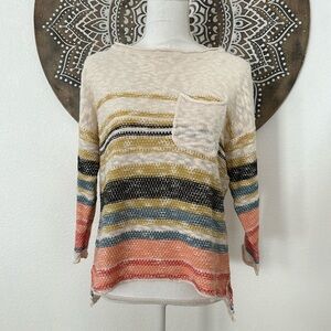 RIP CURL lightweight beachy sweater, size small